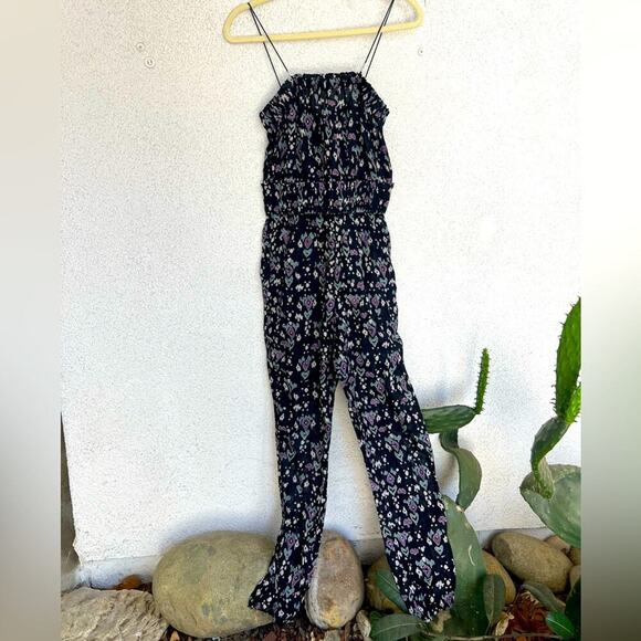 EUC ISABEL MARANT ETOILE Timea Jumpsuit Romper size 34 floral - Picture 6 of 12
